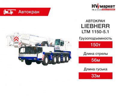 LIEBHERR LTM 1150-5.1 HV Market