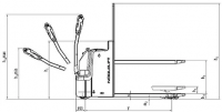 Самоходная тележка PT20I Intial Lifting (Свинц-кислот., 210 Ач) HV Market