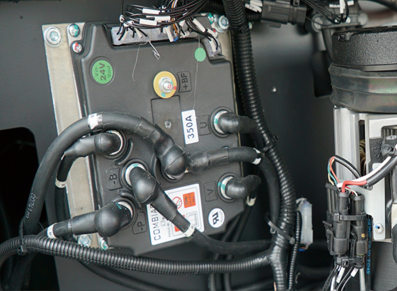 Самоходный штабелер PS12CB Simplex mast (EPS, Platform and Guardial Rail, В-1600) HV Market