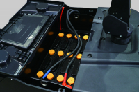 Самоходный штабелер PS15CB-C Duplex mast (Литий 200Ач, EPS, Platform and Guard Rail, В-3600) HV Market