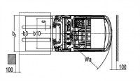Электрический вилочный погрузчик FE3D16N Duplex mast (Свинц-кислот 490Ач, FFL, В-3000мм) HV Market