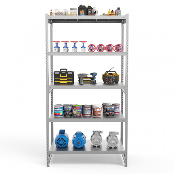 Стеллаж грузовой СГ Ультра (2000х1500х600) 5 ярусов, цинк