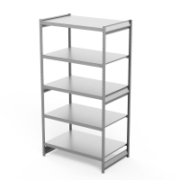 Стеллаж грузовой СГ Ультра (2000х1500х600) 5 ярусов, цинк HV Market