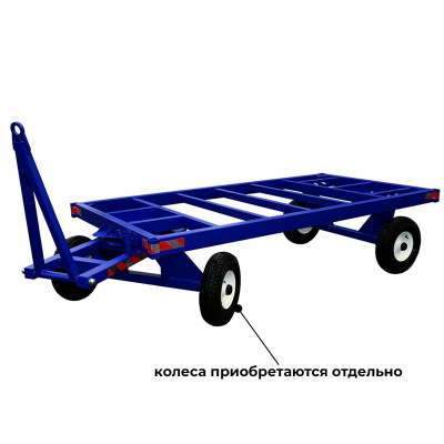 Большегрузная тележка БТ 3 К (1250 х 3000) без колес