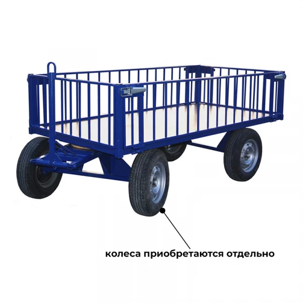 Большегрузная тележка БТ 2 КБ (1250 х 2500) без колес