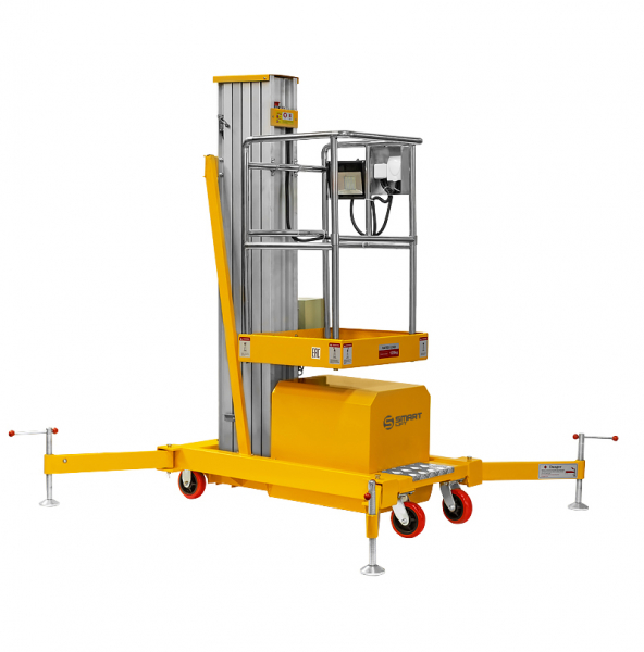 Подъемник мачтовый несамоходный GTWY 8-100 (220В; 125 кг; 8 м) SMARTLIFT HV Market