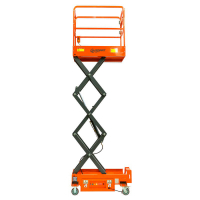 Подъемник ножничный несамоходный SJY-0.3-3.9 (AC&DC, 300 кг, 3,9 м) SMARTLIFT (SMART) HV Market