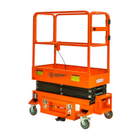 Подъемник ножничный несамоходный SJY-0.3-3.9 (AC&DC, 300 кг, 3,9 м) SMARTLIFT (SMART) HV Market