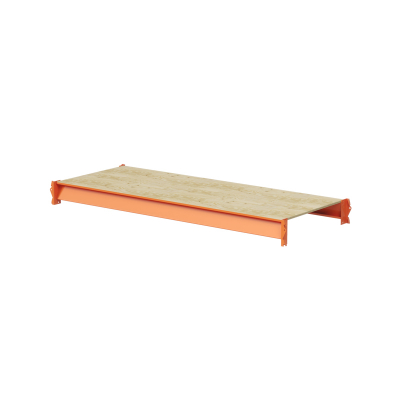 Ярус стеллажа металлического Оптима 1530х600 F