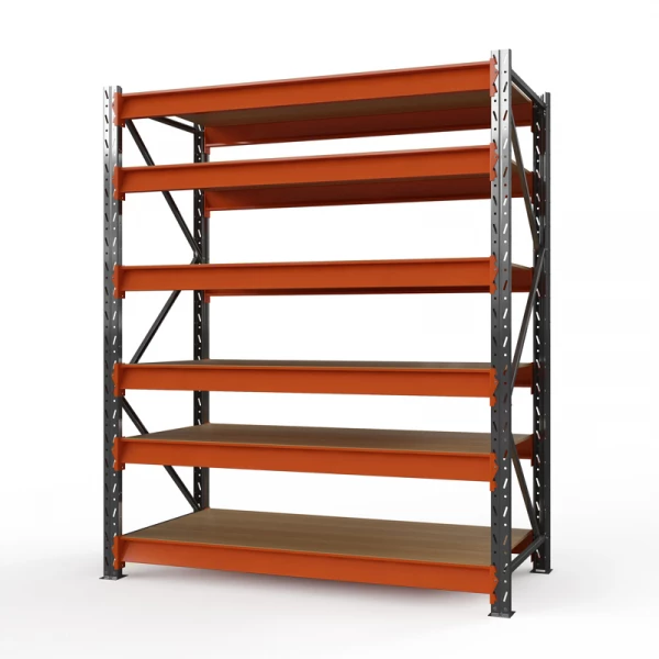 Стеллаж металлический ОПТИМА, 3500х1250х785 мм. Полки: 6 шт. фанера