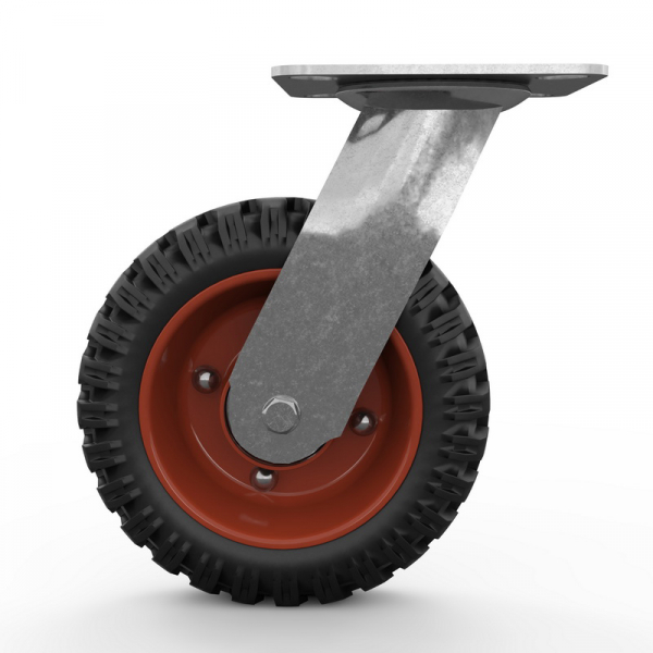 Колесо б/г ЛРП ( поворотное, 160х50 мм, 630160) 29160 R