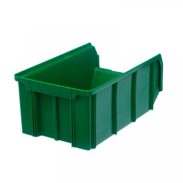 V-3 Пластиковый ящик зеленый, (342х207х143) 9,4 литра