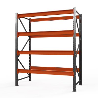 Стеллаж металлический ОПТИМА, 2500х1250х785 мм. Полки: 4 шт. без настила