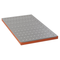 Ярус стеллажа Профи Т, металлический перфорированный настил (1845х455 мм) HV Market