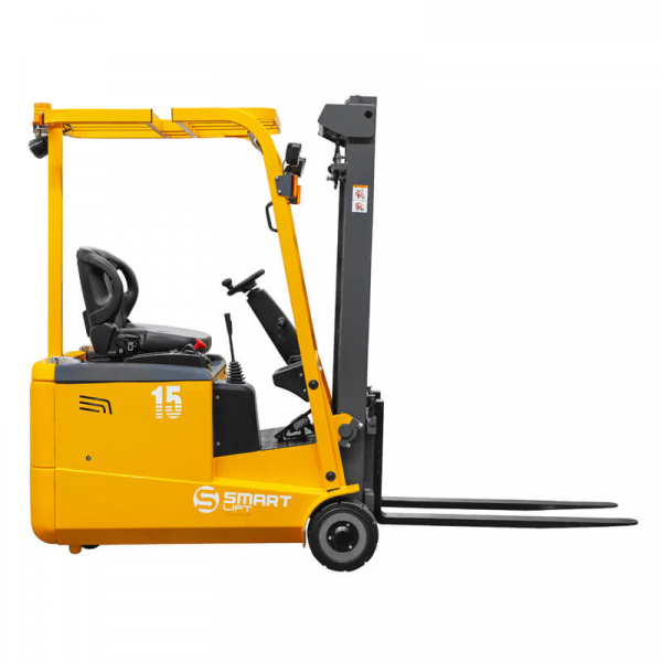 Электропогрузчик трёхопорный TKA15H (1500 кг, 3,3 м, 24В / 350Ач) SMARTLIFT  HV Market