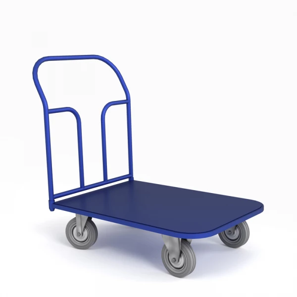 Тележка платформенная ТП 5 (700х1200) г/п 550 кг.200 серая резина