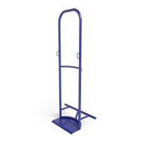 Тележка для перевозки одного пропанового баллона ПР 1 г/п 100 кг. без колес HV Market