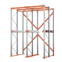 Стеллаж набивной паллетный (4000х3060х1800 мм), 2 линии, 2 яруса HV Market