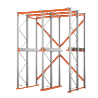 Стеллаж набивной паллетный (4000х3060х1800 мм), 2 линии, 2 яруса HV Market