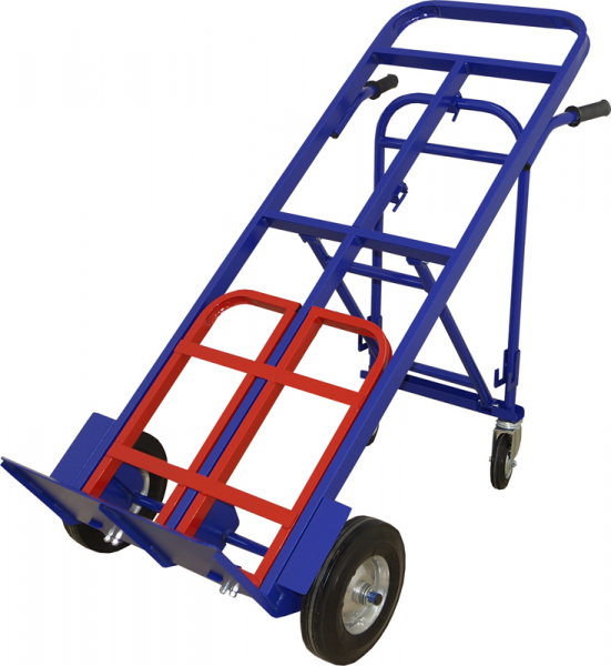 Тележка трансформер ТГУ 300 г/п 300 кг.колеса литые 250 мм.