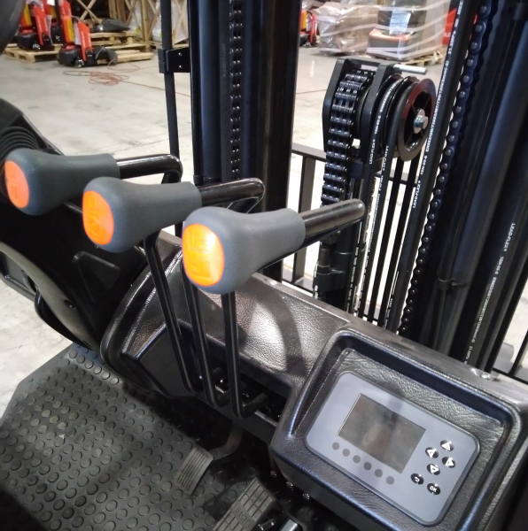 Электрический вилочный погрузчик FE4P20QC Triplex mast (Литий 412Ач, FFL, В-4800мм) HV Market