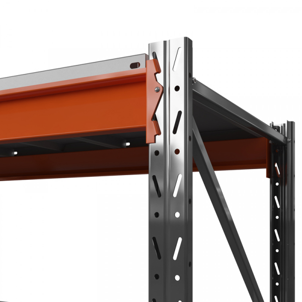 Стеллаж металлический ОПТИМА, 3000х1530х785 мм. Полки: 5 шт. метал.