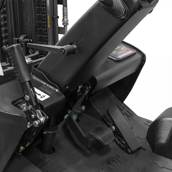 Электропогрузчик трёхопорный CPD15TVL (1500 кг, 4,8 м, li-ion 80В / 205Ач) SMARTLIFT