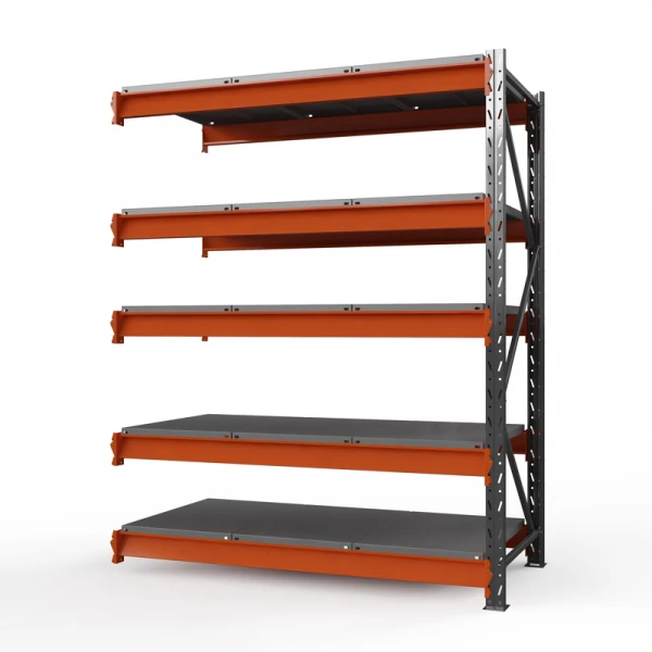 Секция приставная стеллажа металлического ОПТИМА, 3500х1250х785 мм. Полки: 5 шт. метал.