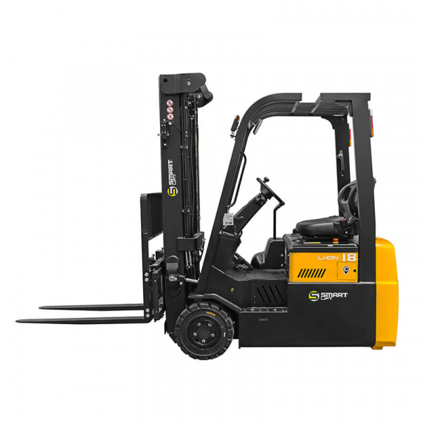 Электропогрузчик трёхопорный CPD18TVL (1800 кг, 4,8 м, li-ion 80В / 150Ач) SMARTLIFT