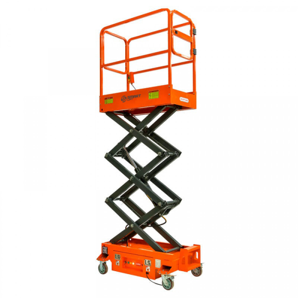 Подъемник ножничный несамоходный SJY-0.3-3.9 (220В; 300 кг; 3,9 м) SMARTLIFT
