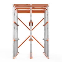 Стеллаж набивной паллетный (4500х3060х6000 мм), 2 линии, 3 яруса HV Market