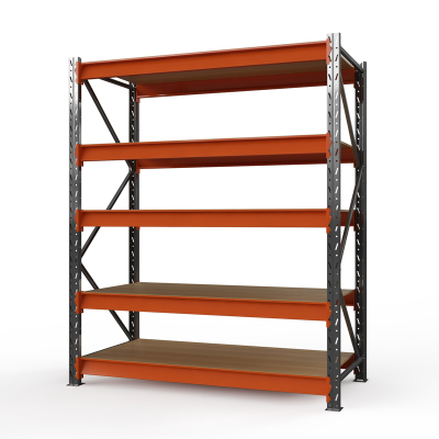 Стеллаж металлический ОПТИМА, 3500х2500х785 мм. Полки: 5 шт. фанера