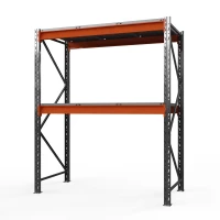 Стеллаж металлический ОПТИМА, 2000х1250х785 мм. Полки: 2 шт. метал. HV Market