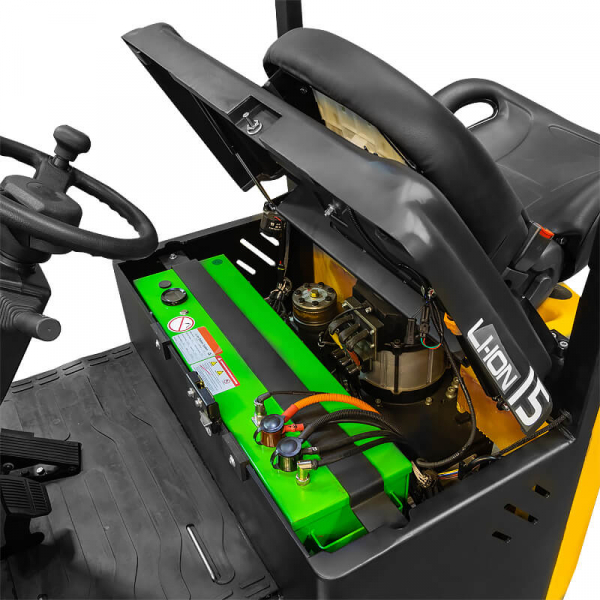 Электропогрузчик трёхопорный EFS151 (1500 кг, 4,5 м, 48В / 180Ач) SMARTLIFT