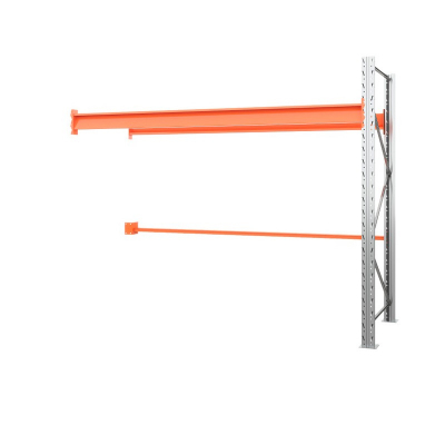 Стеллаж металлический паллетный 2000х2700х1100 мм (85.1.5). Ярусы: пол+1 HV Market