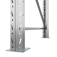 Стеллаж металлический паллетный 3500х2700х1100 мм (70.1.5). Ярусы: пол+2 HV Market