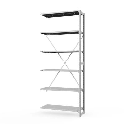 Приставная секция ТСУ Стеллаж (2200х1060х500) 6 полок