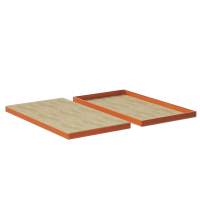 Ярус стеллажа Профи Т, фанерный настил (1845х500 мм) HV Market