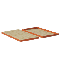 Ярус стеллажа Профи Т, фанерный настил с усилением (1540х770 мм) HV Market