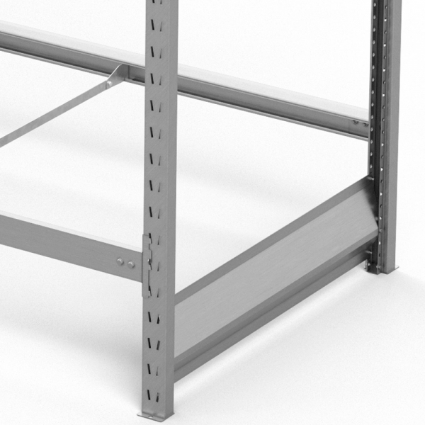 Ярус стеллажа СГ Ультра без настила для хранения шин, колес (1800x800)