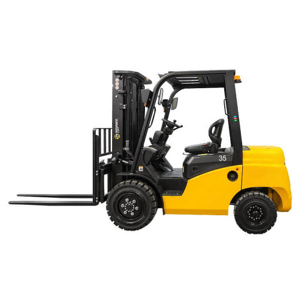 Электропогрузчик EFL352 (3500 кг, 4,8 м, li-ion 80В / 410Ач) SMARTLIFT HV Market