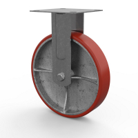 Колесо большегрузное FCp80 неповоротное (200*50 мм; 400 кг; КР/ПУ) 29200 CPUF HV Market