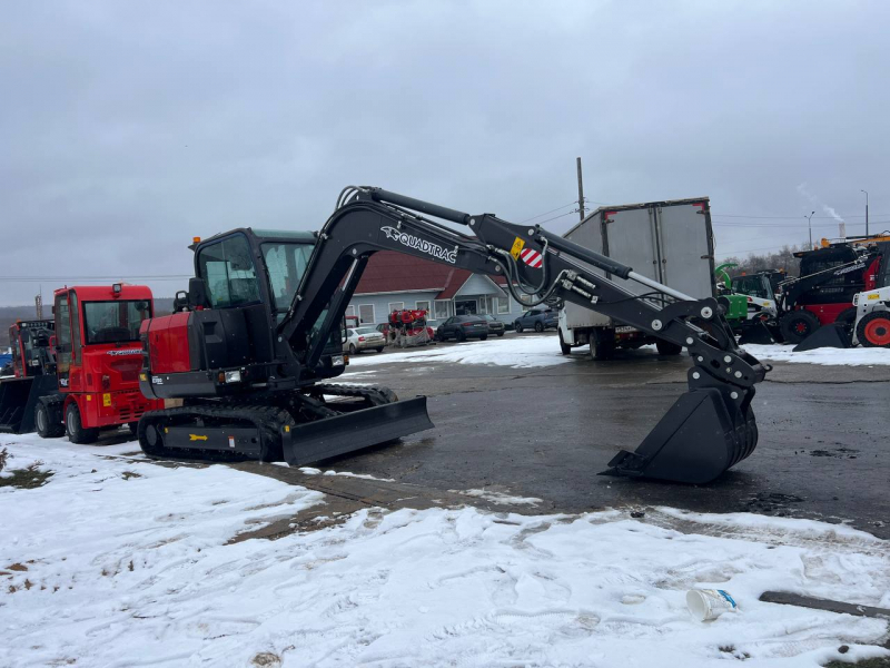Мини-экскаватор QUADTRAC EX60 (6 т, кабина, А/С, квикаплер, поворотная стрела) HV Market
