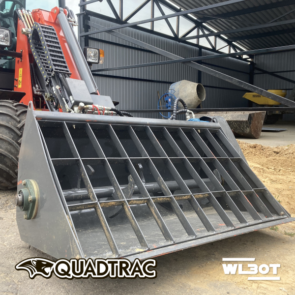 Мини-погрузчик QUADTRAC WL30T (600 кг, телескопическая стрела 3500 мм)