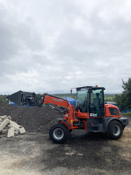 Мини-погрузчик QUADTRAC WL50T (1500 кг, 4500 мм)