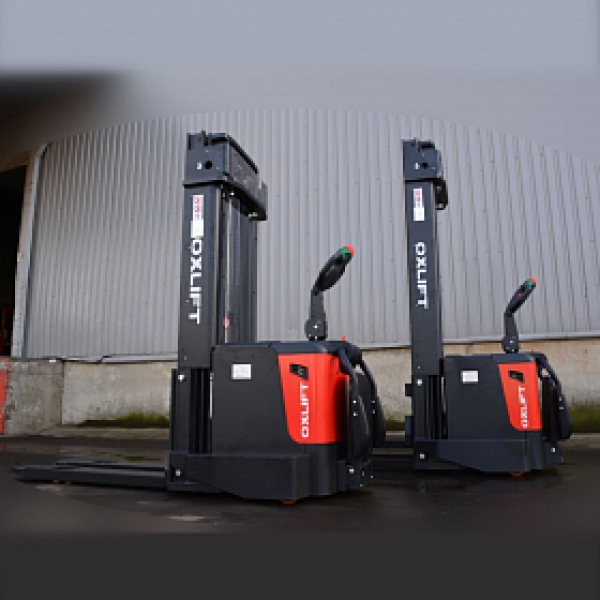 Самоходный штабелер с платформой для оператора OXLIFT BX15 4600 мм Premium 1500 кг HV Market