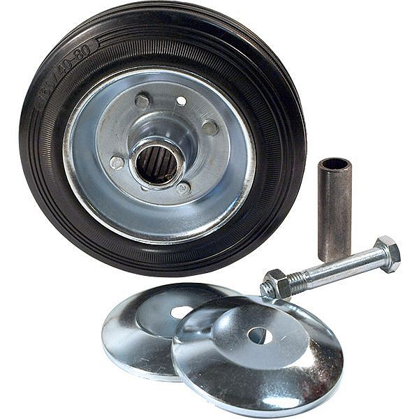 Колесо C 46 промышленное без кронштейна ⌀100 HV Market