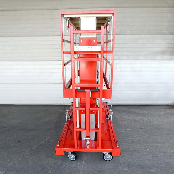 Телескопический двухмачтовый подъемник ZX-2-100 OXLIFT 10 м 200 кг