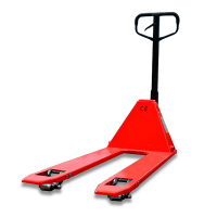 Ручная гидравлическая тележка низкопрофильная OXLIFT OX10-L35 35 мм 1000 кг HV Market