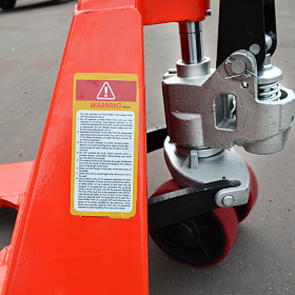 Ручная гидравлическая тележка низкопрофильная OXLIFT OX10-L35 35 мм 1000 кг